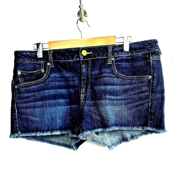 American Eagle Outfitters Pants - American Eagle Super Stretch Dark Wash Denim Short